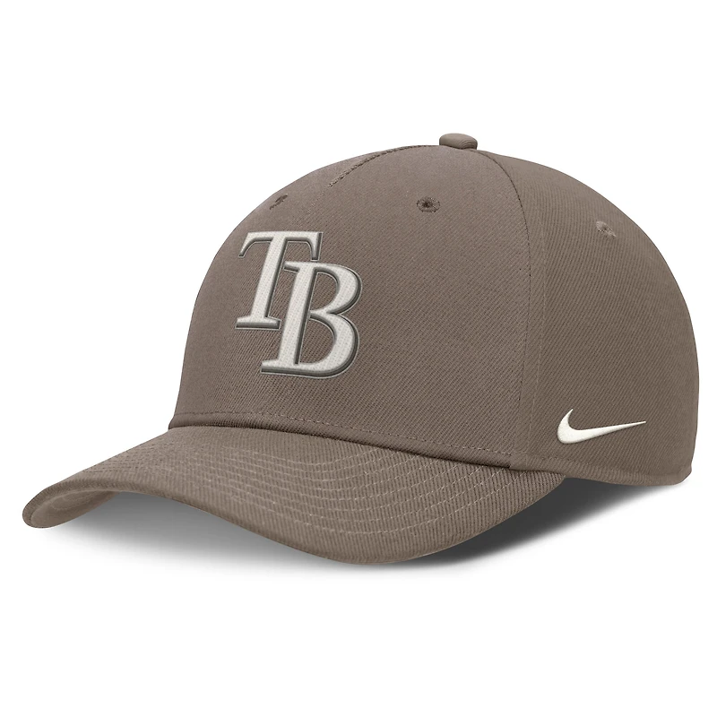 Men's Nike Brown Tampa Bay Rays Rise Performance Adjustable Hat
