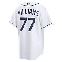 Men's Nike Carson Williams White Tampa Bay Rays Home Replica Player Jersey