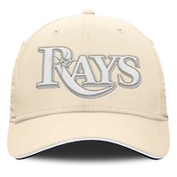 Casquette Nike Rise Performance Flex crème Tampa Bay Rays pour homme