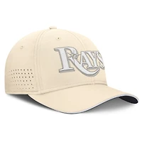 Casquette Nike Rise Performance Flex crème Tampa Bay Rays pour homme