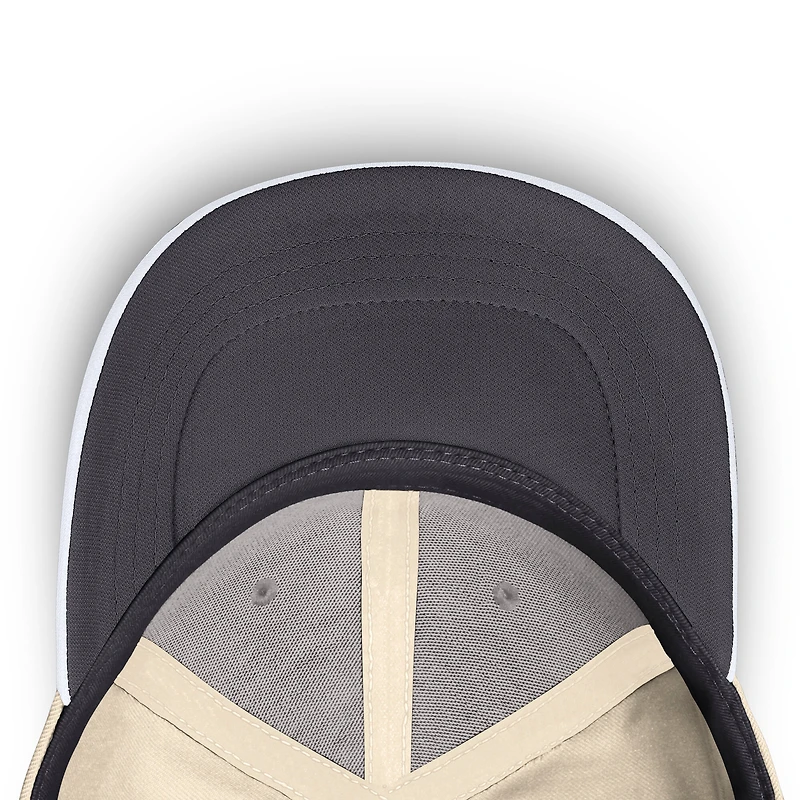 Casquette Nike Rise Performance Flex crème Tampa Bay Rays pour homme