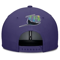 Casquette Snapback Nike Pro Performance pour homme, gris/violet, Tampa Bay Rays