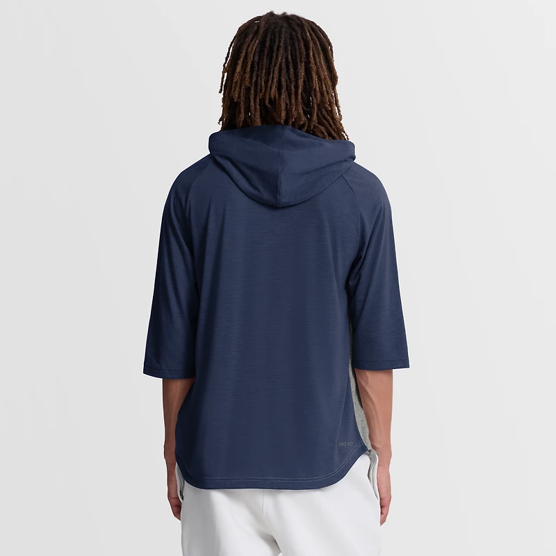 T-shirt à capuche Nike Authentic Collection Flux Dri-FIT gris Tampa Bay Rays pour homme