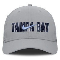 Men's Nike  Gray Tampa Bay Rays Primetime Rise Dri-FIT Flex Hat
