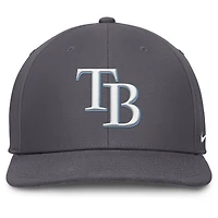 Casquette Snapback Nike Pro Performance pour homme, gris, Tampa Bay Rays