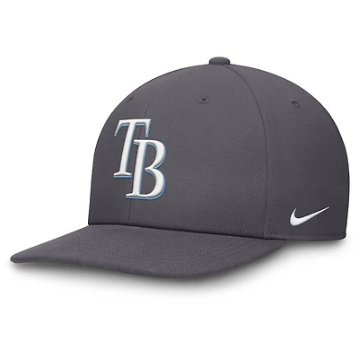 Casquette Snapback Nike Pro Performance pour homme, gris, Tampa Bay Rays