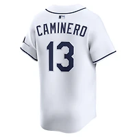 Maillot Nike Junior Caminero Blanc Tampa Bay Rays Domicile Édition Limitée