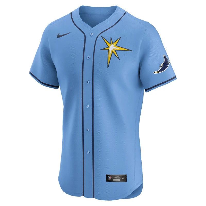 Maillot Nike blanc domicile Elite des Rays de Tampa Bay pour homme