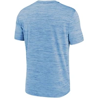 Men's Nike Light Blue Tampa Bay Rays Authentic Collection Velocity Practice Performance - T-Shirt