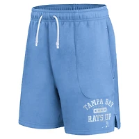 Short de jeu balle pour homme Nike Rays Tampa Bay bleu clair