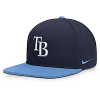 Men's Nike  Navy/Light Blue Tampa Bay Rays Primetime Pro Dri-FIT Snapback Hat