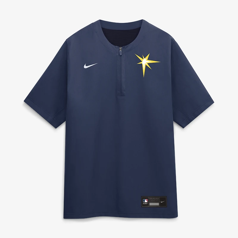 Coupe-vent Nike bleu marine Tampa Bay Rays Authentic Collection Dri-FIT pour homme