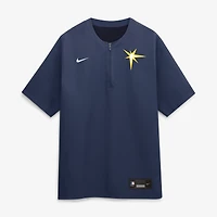 Coupe-vent Nike bleu marine Tampa Bay Rays Authentic Collection Dri-FIT pour homme