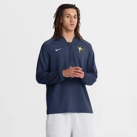 Men's Nike Navy Tampa Bay Rays Authentic Collection Dri-FIT Raglan Half-Zip Pullover