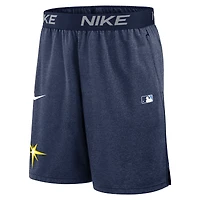 Short Nike bleu marine Tampa Bay Rays Authentic Collection Performance Knit pour homme