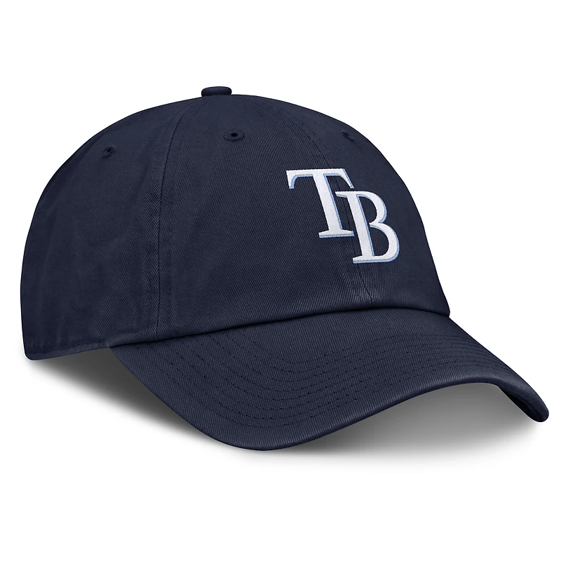 Casquette ajustable Nike bleu marine Tampa Bay Rays pour homme