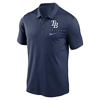 Polo de franchise Nike pour hommes, bleu marine, Tampa Bay Rays