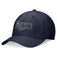 Casquette Nike Performance Flex bleu marine Tampa Bay Rays pour homme