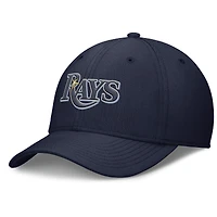 Casquette Nike Rise Performance Flex bleu marine des Rays de Tampa Bay pour homme