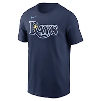 Men's Nike Randy Arozarena Navy Tampa Bay Rays Name & Number T-Shirt