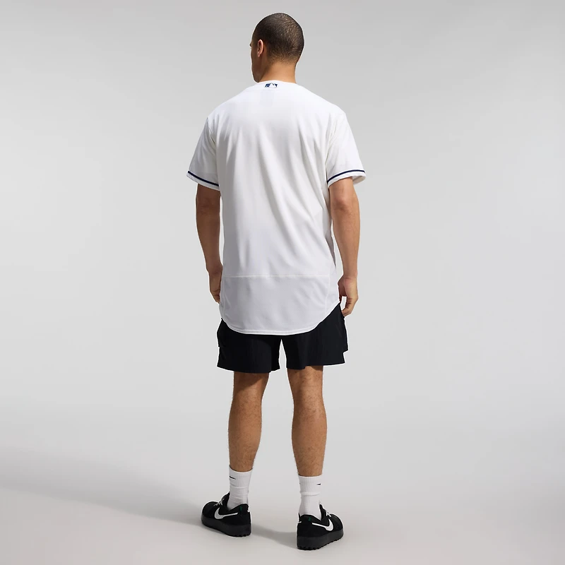 Maillot authentique Nike blanc Tampa Bay Rays Alternate 2 pour homme