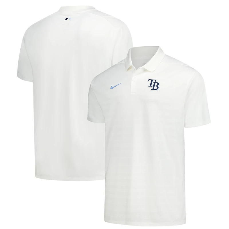 Men's Nike White Tampa Bay Rays Authentic Collection Victory Dri-FIT Polo