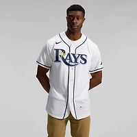 Maillot authentique domicile Nike blanc des Tampa Bay Rays pour homme