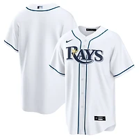 Maillot Nike blanc domicile des Rays de Tampa Bay pour homme
