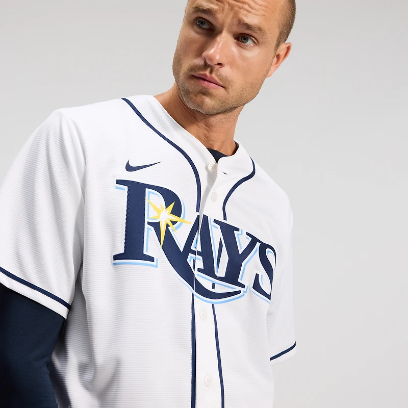 Men's Nike Yandy Díaz White Tampa Bay Rays Home Replica Jersey