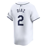 Maillot de joueur Nike Yandy Diaz pour hommes, blanc, Tampa Bay Rays Home Limited Player