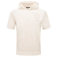 Men's Pro Standard Cream Tampa Bay Rays Neutral Hoodie T-Shirt