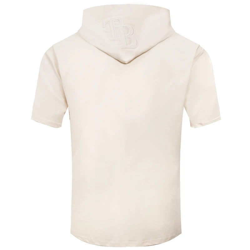 T-shirt à capuche neutre Pro Standard pour hommes, crème, Tampa Bay Rays
