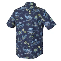 Chemise boutonnée Kekai bleu foncé Reyn Spooner pour homme, Rays de Tampa Bay