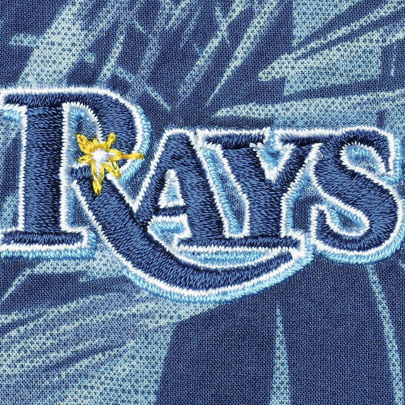 Men's Tommy Bahama Navy Tampa Bay Rays Sport Reign Forest Fronds Button-Up Shirt