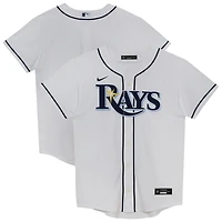 Maillot blanc à domicile des Rays de Tampa Bay pour enfants d'âge préscolaire