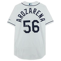 Maillot Nike authentique autographié par Randy Arozarena des Tampa Bay Rays