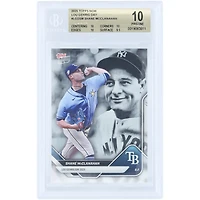 Shane McClanahan Tampa Bay Rays 2025 Topps Now Lou Gehrig Day #LGD-SM BGS Authenticated 10 Card - 10,10,10,9.5 Subgrades