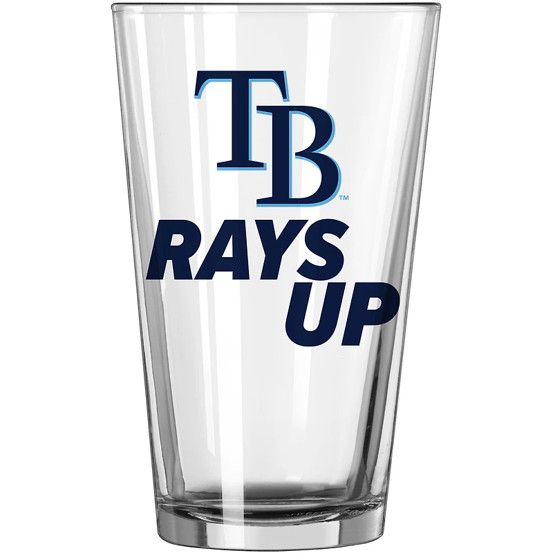Raies de Tampa Bay 16 oz. Verre à pinte à slogan d'équipe