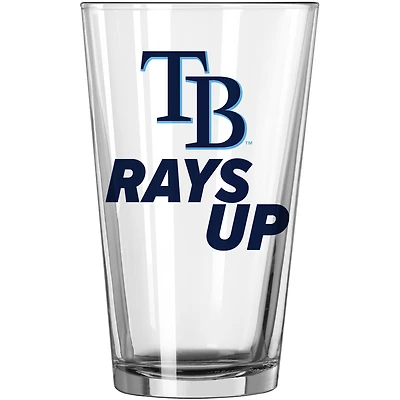 Raies de Tampa Bay 16 oz. Verre à pinte à slogan d'équipe