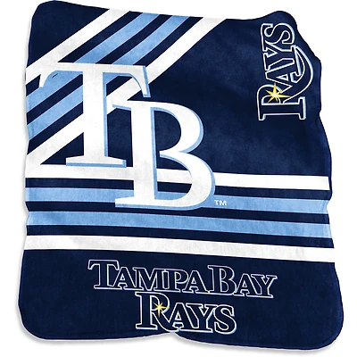 Couverture Raschel en peluche 50 po x 60 po des Rays de Tampa Bay