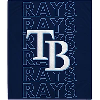 Tampa Bay Rays 60" x 70" Echo Wordmark Lightweight Blanket