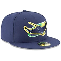 Tampa Bay Rays New Era Alternate Authentic Collection On-Field 59FIFTY - Fitted Hat Navy