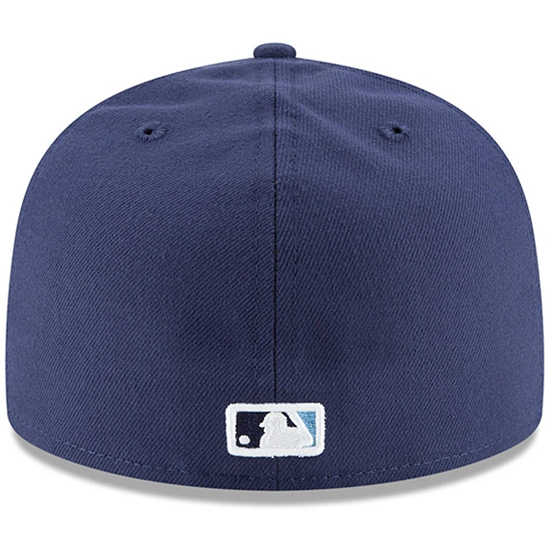Tampa Bay Rays New Era Alternate Authentic Collection On-Field 59FIFTY - Fitted Hat Navy