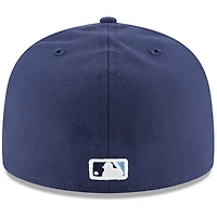 Tampa Bay Rays New Era Alternate Authentic Collection On-Field 59FIFTY - Fitted Hat Navy