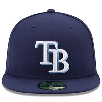 Tampa Bay Rays New Era Game Authentic Collection On-Field 59FIFTY - Fitted Hat Navy