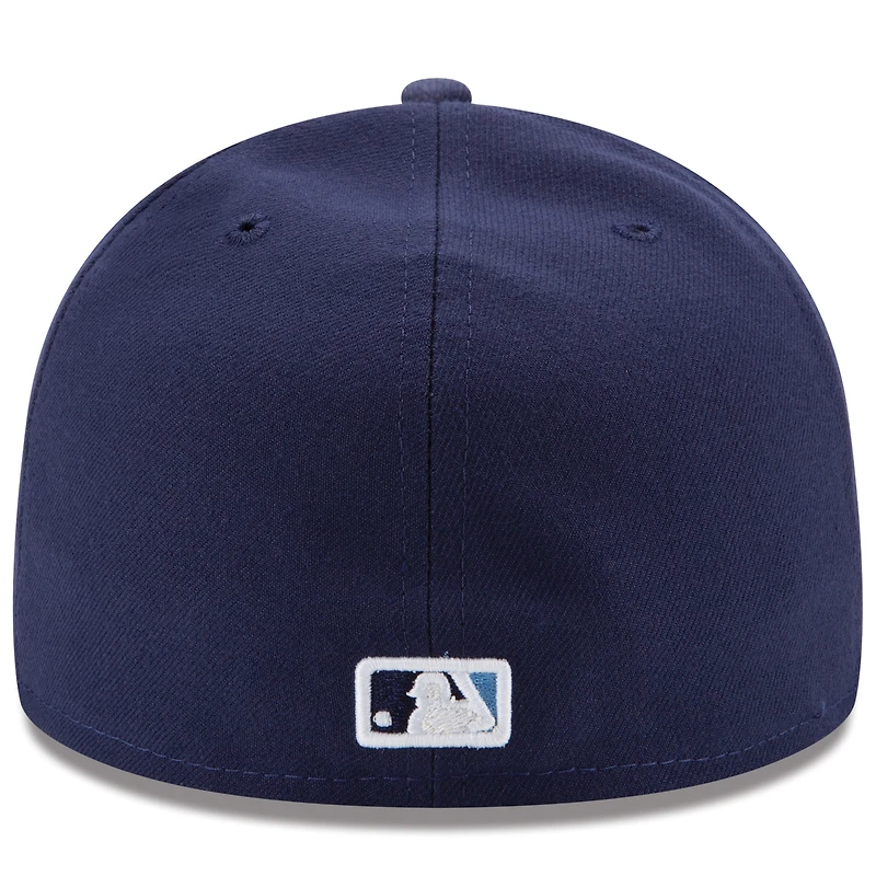 Tampa Bay Rays New Era Game Authentic Collection On-Field 59FIFTY - Fitted Hat Navy