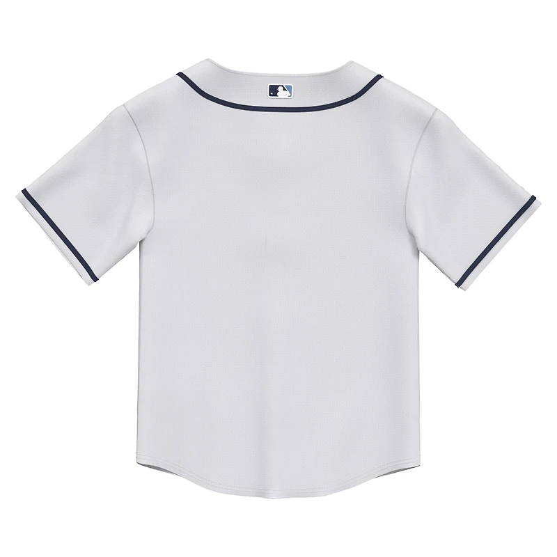 Toddler White Tampa Bay Rays Home Replica Jersey