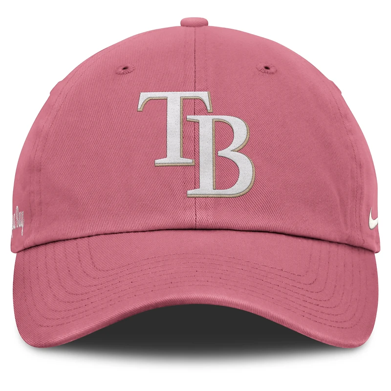 Casquette ajustable Nike rose unisexe Tampa Bay Rays Mother's Day Club