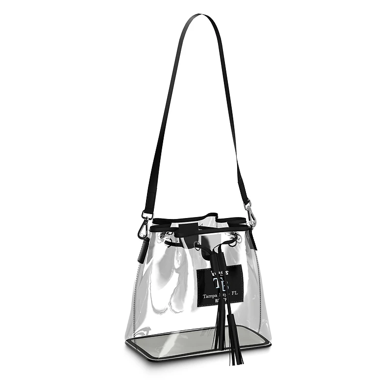 Sac à main transparent Stadium WEAR by Erin Andrews des Tampa Bay Rays