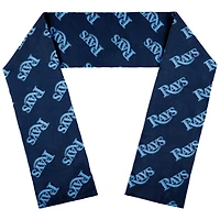 WEAR by Erin Andrews Écharpe avec logo de l'équipe des Rays de Tampa Bay